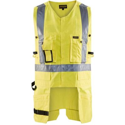 BLAKLADER Gilet Da Lavoro Porta-attrezzi Alta Visibilità 3027 - Giallo Fluorescente Xxl BLAKLADER Gilet Da Lavoro Porta-attrezzi Alta Visibilità 3027 - Giallo Fluorescente Xxl