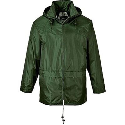 Portwest Giacca Antipioggia Classica Verde Scuro Xxl Portwest Giacca Antipioggia Classica Verde Scuro Xxl