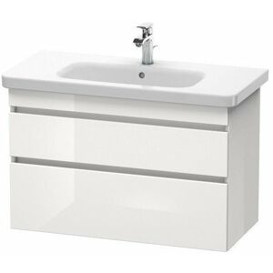 Duravit DuraStyle Mobile sotto lavabo a parete - 2 Cassetti, 930x448x610 mm, Basalto Opaco/Lino Duravit DuraStyle Mobile sotto lavabo a parete - 2 Cassetti, 930x448x610 mm, Basalto Opaco/Lino