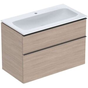 Set Bagno Geberit iCon con 2 Cassetti - Bianco, 90x63x48cm Set Bagno Geberit iCon con 2 Cassetti - Bianco, 90x63x48cm