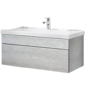 Home Deluxe Set di mobili da bagno Wangerooge Big S Grigio Home Deluxe Set di mobili da bagno Wangerooge Big S Grigio