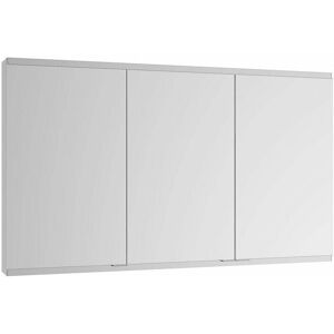 Armadio con Specchio Royal Modular 2 - 3 Ante, Argento Armadio con Specchio Royal Modular 2 - 3 Ante, Argento