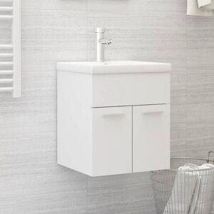 vidaXL Mobile Sottolavabo Bianco - Spazio bagno vidaXL Mobile Sottolavabo Bianco - Spazio bagno