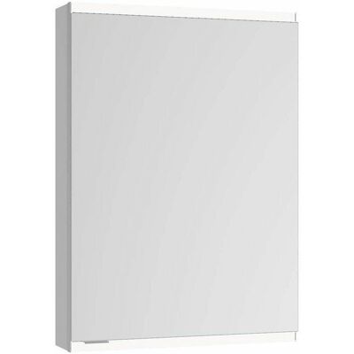 Armadio a specchio Royal Modular 2.0 - Argento, Mensole regolabili, Luce LED Armadio a specchio Royal Modular 2.0 - Argento, Mensole regolabili, Luce LED