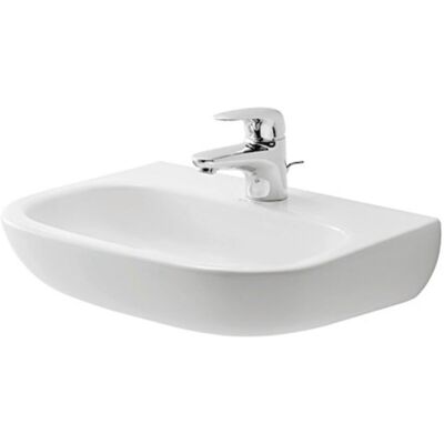 Lavabo Duravit D-Code a Parete - 450x340mm, 1 foro, bianco Lavabo Duravit D-Code a Parete - 450x340mm, 1 foro, bianco