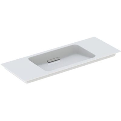 Lavabo per mobili Geberit one - 105x40cm, bianco, compatto, senza foro Lavabo per mobili Geberit one - 105x40cm, bianco, compatto, senza foro