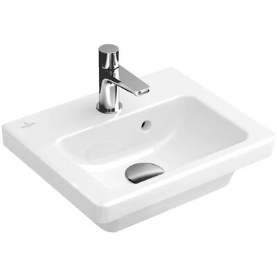 Lavabo Villeroy & Boch - Subway 370x305mm - Rettangolare - Bianco Lavabo Villeroy & Boch - Subway 370x305mm - Rettangolare - Bianco