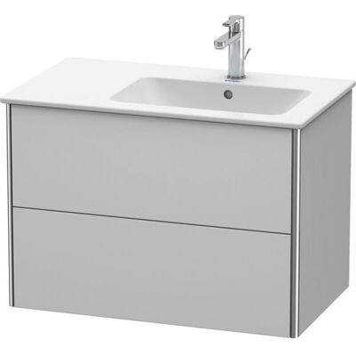 Duravit - Xsquare Vanity Unit À Suspension Murale 81,0 X 47,8 Cm, 2 Duravit - Xsquare Vanity Unit À Suspension Murale 81,0 X 47,8 Cm, 2