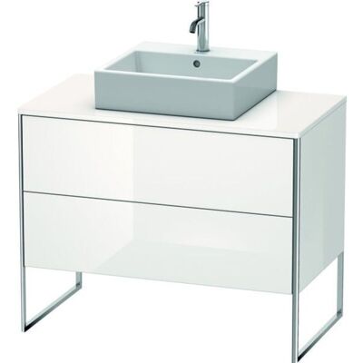 Duravit Xsquare Mobile Lavabo 778x1000x548mm Bianco Lucido Duravit Xsquare Mobile Lavabo 778x1000x548mm Bianco Lucido