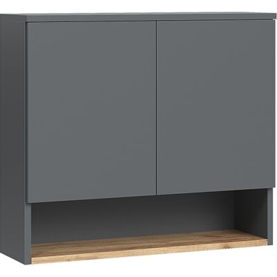 Vicco Mobile Bagno Viktor, Antracite/rovere Dorato, 68 X 60 Cm A 2 Ante, Vicco Mobile Bagno Viktor, Antracite/rovere Dorato, 68 X 60 Cm A 2 Ante,
