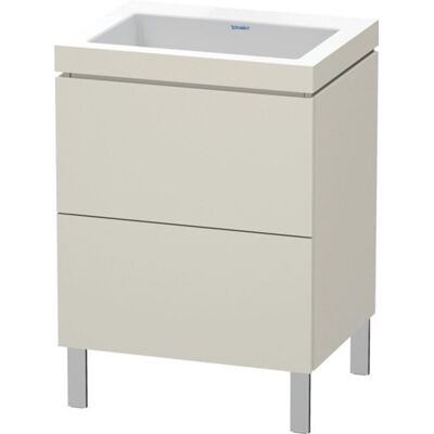 Duravit L-Cube Lavabo - Moderno, Taupe, 2 Cassetti - Mobile lavabo Duravit L-Cube Lavabo - Moderno, Taupe, 2 Cassetti - Mobile lavabo