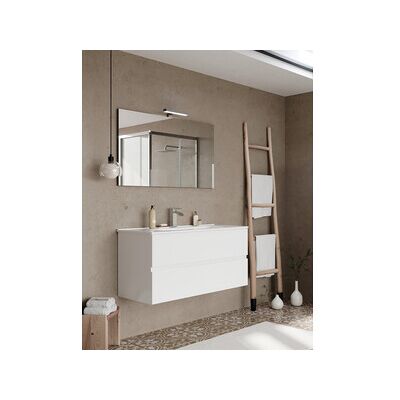 MARCA Mobile Bagno Easy 2c Sospeso 100 Bianco Lucido MARCA Mobile Bagno Easy 2c Sospeso 100 Bianco Lucido