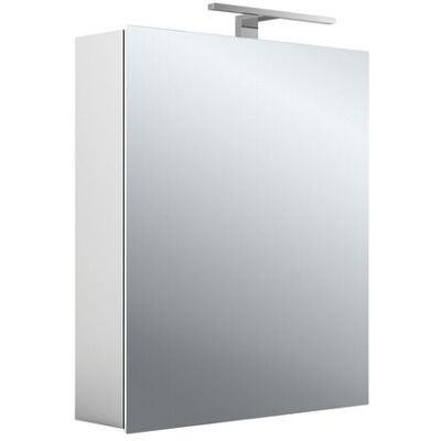 EMCO - Mee Armoire À Glace Lumineuse Led, Aluminium, 1 Porte, EMCO - Mee Armoire À Glace Lumineuse Led, Aluminium, 1 Porte,