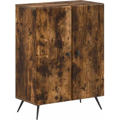 VIDAXL Mobiletto Da Bagno Breda Rovere Fumo 59,5 X 31 X 80 Cm VIDAXL Mobiletto Da Bagno Breda Rovere Fumo 59,5 X 31 X 80 Cm