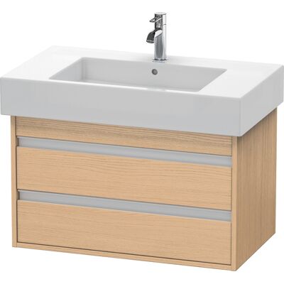 Duravit Ketho Quercia Naturale Sottolavabo - Mobile sospeso Duravit Ketho Quercia Naturale Sottolavabo - Mobile sospeso