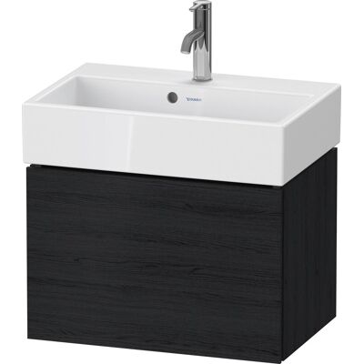 Duravit L-Cube Base per Lavabo a Parete - Rovere Nero - Supporto lavabo Duravit L-Cube Base per Lavabo a Parete - Rovere Nero - Supporto lavabo