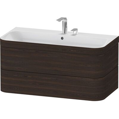 Duravit Happy D.2 Plus Set Mobile Lavabo - Nussbaum spazzolato - HP4638E6969 Duravit Happy D.2 Plus Set Mobile Lavabo - Nussbaum spazzolato - HP4638E6969