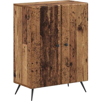 VIDAXL Mobiletto Da Bagno Breda Legno Antico 59,5 X 31 X 80 Cm VIDAXL Mobiletto Da Bagno Breda Legno Antico 59,5 X 31 X 80 Cm
