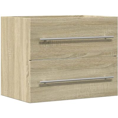 HELLOSHOP26 Mobile Lavabo Sospeso Design Moderno Bagno 60 X 38,5 X 48 Cm Legno Ingegnerizzato Rovere Sonoma 020050807 HELLOSHOP26 Mobile Lavabo Sospeso Design Moderno Bagno 60 X 38,5 X 48 Cm Legno Ingegnerizzato Rovere Sonoma 020050807