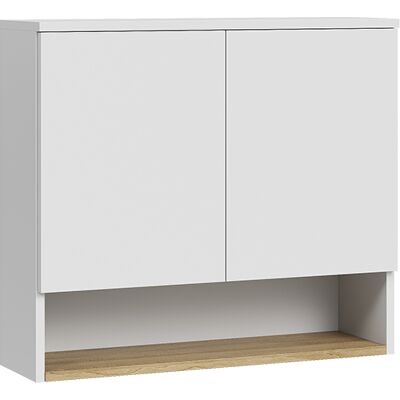 Vicco Mobile Bagno Viktor, Bianco/rovere Artigianale, 68 X 60 Cm A 2 Ante, Vicco Mobile Bagno Viktor, Bianco/rovere Artigianale, 68 X 60 Cm A 2 Ante,
