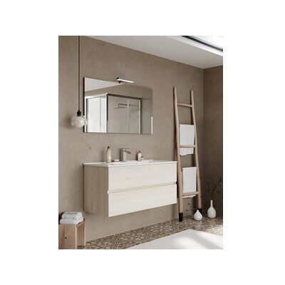 MARCA Mobile Bagno Easy 2c Sospeso 100 Rovere Ghiaccio MARCA Mobile Bagno Easy 2c Sospeso 100 Rovere Ghiaccio