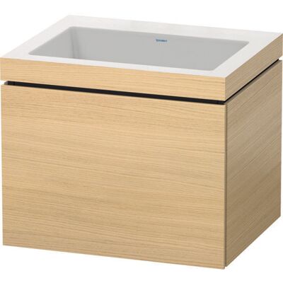 Duravit - L-cube Meuble Vasque C-bonded Avec Socle, Suspendue Au Duravit - L-cube Meuble Vasque C-bonded Avec Socle, Suspendue Au