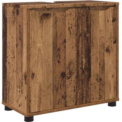 HELLOSHOP26 Mobile Lavabo Da Bagno Moderno 60 X 30 X 60 Cm Con Ripiani Regolabili In Legno Multistrato Antico 020054579 HELLOSHOP26 Mobile Lavabo Da Bagno Moderno 60 X 30 X 60 Cm Con Ripiani Regolabili In Legno Multistrato Antico 020054579