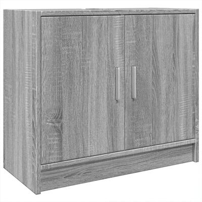 HELLOSHOP26 Mobile Lavabo Moderno Con Pratico Vano Contenitore 63 X 29 X 55 Cm Realizzato In Legno Composito Grigio 020049525 HELLOSHOP26 Mobile Lavabo Moderno Con Pratico Vano Contenitore 63 X 29 X 55 Cm Realizzato In Legno Composito Grigio 020049525