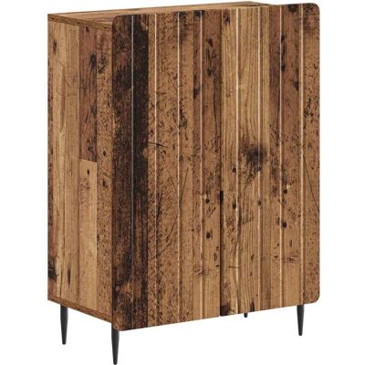 VIDAXL Mobiletto Da Bagno Zwolle Legno Antico 59,5 X 31 X 79,5 Cm VIDAXL Mobiletto Da Bagno Zwolle Legno Antico 59,5 X 31 X 79,5 Cm