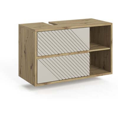 Vicco Mobile Sottolavabo Per Bagno Viola, Rovere Artigianale/cachemire, 100 X 60 Cm, Vicco Mobile Sottolavabo Per Bagno Viola, Rovere Artigianale/cachemire, 100 X 60 Cm,