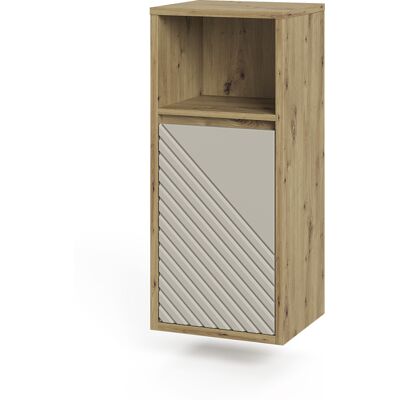 Vicco Mobiletto Bagno Viola, Rovere Artigianale/cachemire, 37.8 X 80 Cm, Vicco Mobiletto Bagno Viola, Rovere Artigianale/cachemire, 37.8 X 80 Cm,