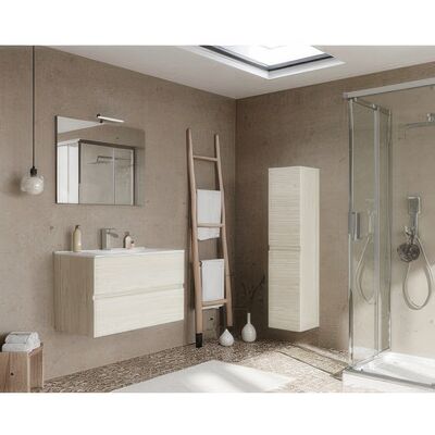 MARCA Mobile Bagno Easy 2c Sospeso 80 Rovere Ghiaccio MARCA Mobile Bagno Easy 2c Sospeso 80 Rovere Ghiaccio