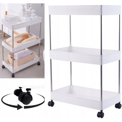 OEM Scaffalature Mobili Su Ruote, Scaffale Da Bagno Con Ganci OEM Scaffalature Mobili Su Ruote, Scaffale Da Bagno Con Ganci