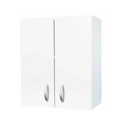 NEGRARI Pensile Lavanderia 2 Ante Nobilitato Idrofugo Bianco 60x32x70 Cm NEGRARI Pensile Lavanderia 2 Ante Nobilitato Idrofugo Bianco 60x32x70 Cm