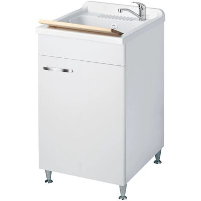 NEGRARI Lavatoio 50x50 A Una Anta Con Cestelllo - Serie Classica NEGRARI Lavatoio 50x50 A Una Anta Con Cestelllo - Serie Classica