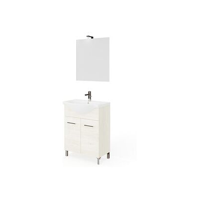 MARCA Mobile Bagno Rubino 2a 65 Rovere Ghiaccio MARCA Mobile Bagno Rubino 2a 65 Rovere Ghiaccio