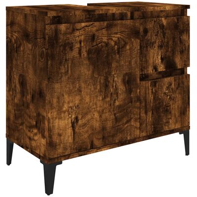 HELLOSHOP26 Armadietto Da Bagno Rovere Fumo 65 X 33 X 60 Cm Pratico Contenitore Design Moderno In Legno Multistrato Rovere Fumo 020048418 HELLOSHOP26 Armadietto Da Bagno Rovere Fumo 65 X 33 X 60 Cm Pratico Contenitore Design Moderno In Legno Multistrato Rovere Fumo 020048418