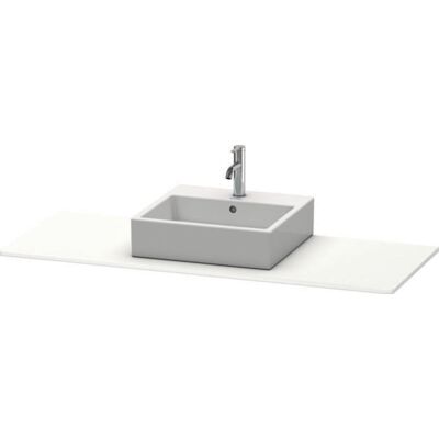 Console Duravit XSquare - 1400x550mm, Bianco Opaco, 1 Taglio Console Duravit XSquare - 1400x550mm, Bianco Opaco, 1 Taglio