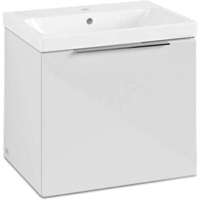 Villeroy & Boch Architectura - Mobiletto Con Lavabo, 55x47x42 Cm, 1 Cassetto, Ceramicplus, Bianco 4a8760r1svs Villeroy & Boch Architectura - Mobiletto Con Lavabo, 55x47x42 Cm, 1 Cassetto, Ceramicplus, Bianco 4a8760r1svs