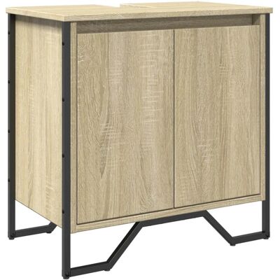 HELLOSHOP26 Mobile Lavabo Dal Design Moderno Prezzo Competitivo 60 X 35 X 60 Cm Salvaspazio Realizzato In Legno Ingegnerizzato Di Rovere Sonoma 020049569 HELLOSHOP26 Mobile Lavabo Dal Design Moderno Prezzo Competitivo 60 X 35 X 60 Cm Salvaspazio Realizzato In Legno Ingegnerizzato Di Rovere Sonoma 020049569