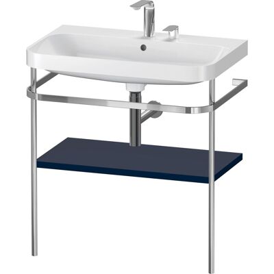 Set lavabo a forma di C Duravit Happy D.2 Plus - Blu notte Set lavabo a forma di C Duravit Happy D.2 Plus - Blu notte