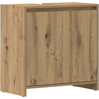 HELLOSHOP26 Mobiletto Per Lavabo Da Bagno Con Vano Contenitore 60 X 33 X 60 Cm Finitura Rovere Ingegnerizzato Realizzato Artigianalmente 020051610 HELLOSHOP26 Mobiletto Per Lavabo Da Bagno Con Vano Contenitore 60 X 33 X 60 Cm Finitura Rovere Ingegnerizzato Realizzato Artigianalmente 020051610