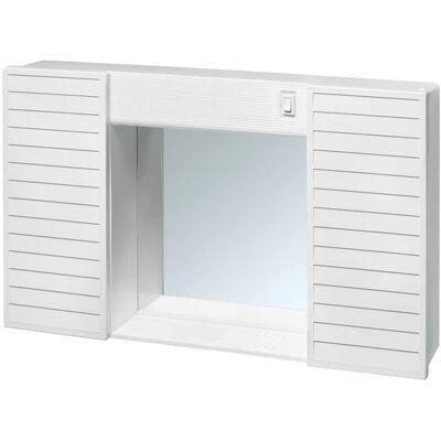 NEGRARI Mobiletto Per Bagno Simpaty Con Specchio NEGRARI Mobiletto Per Bagno Simpaty Con Specchio