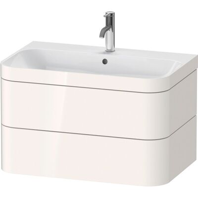 Duravit Set bagno bianco lucido a parete - 77,5x49 cm Duravit Set bagno bianco lucido a parete - 77,5x49 cm