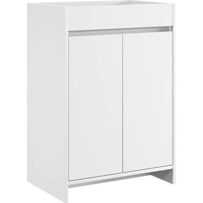 VIDAXL Mobiletto Da Bagno Sotto Lavabo Bianco 56 X 37,5 X 81 Cm VIDAXL Mobiletto Da Bagno Sotto Lavabo Bianco 56 X 37,5 X 81 Cm