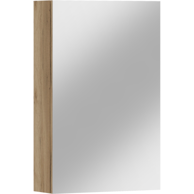 OEM Mobiletto Da Bagno Sospeso Antico 50 Con Specchio, Rovere Dorato OEM Mobiletto Da Bagno Sospeso Antico 50 Con Specchio, Rovere Dorato
