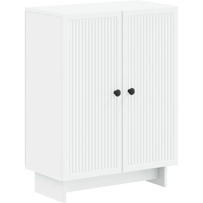 VIDAXL Mobiletto Da Bagno Ede Bianco 59,5 X 31 X 80 Cm VIDAXL Mobiletto Da Bagno Ede Bianco 59,5 X 31 X 80 Cm