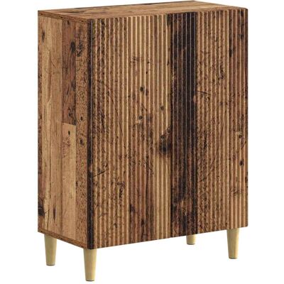 VIDAXL Mobiletto Da Bagno Arnhem Legno Antico 59,5 X 31 X 80 Cm VIDAXL Mobiletto Da Bagno Arnhem Legno Antico 59,5 X 31 X 80 Cm