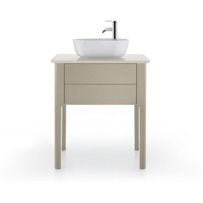 Duravit Modello LU9465 - Console in pietra di quarzo - Struttura bianca Duravit Modello LU9465 - Console in pietra di quarzo - Struttura bianca