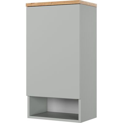 Vicco Mobile Bagno Eden, Grigio/artisan, 40 X 77.5 Cm, Vicco Mobile Bagno Eden, Grigio/artisan, 40 X 77.5 Cm,